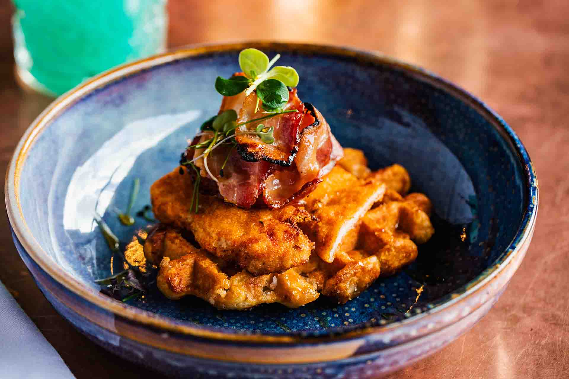 The Aluna Waffler at bottomless brunch